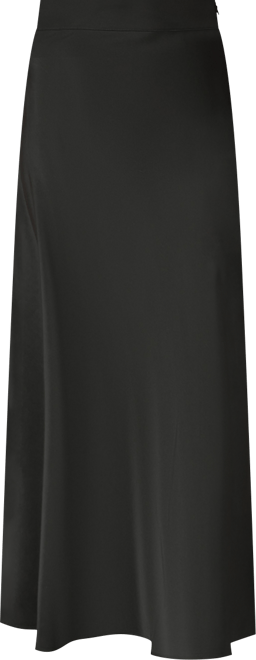 Women's Smart Satin Midi Skirt