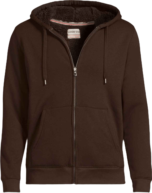 Men's Serious Sweats Full Zip High Pile Fleece Hoodie