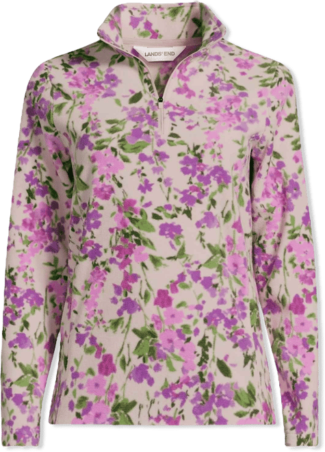 Women's Petite Anyweather Fleece Quarter Zip Pullover