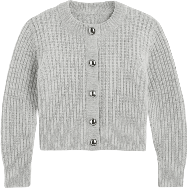 Women's Dome-Button Cropped Cardigan, Macy's Exclusive