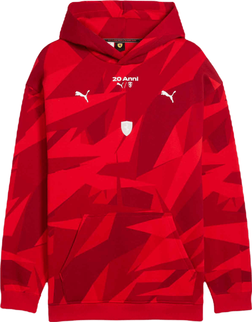 PUMA Scuderia Ferrari HP 20 Years of Red Men's Hoodie