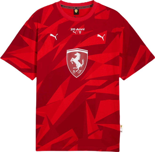 PUMA Scuderia Ferrari HP 20 Years of Red Men's T-Shirt