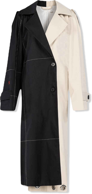Women's Free Heaven Multicolor Trenchcoat
