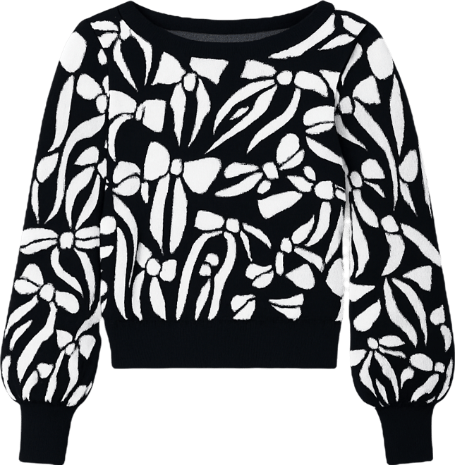 Women's Bow Boatneck Sweater