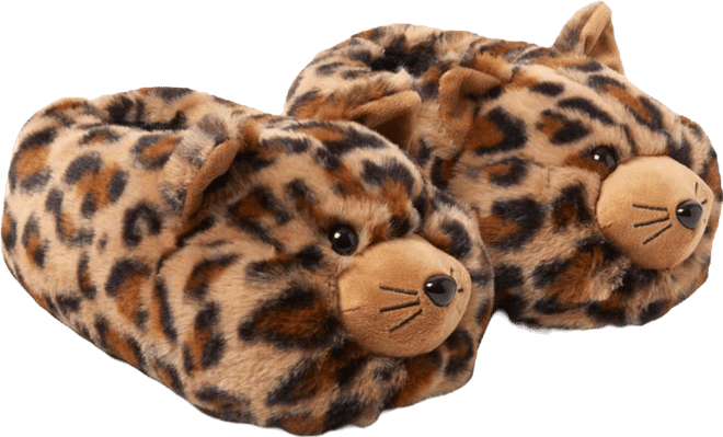 Cozyfoams Women's Overstuffed Animal Closed Back Slipper