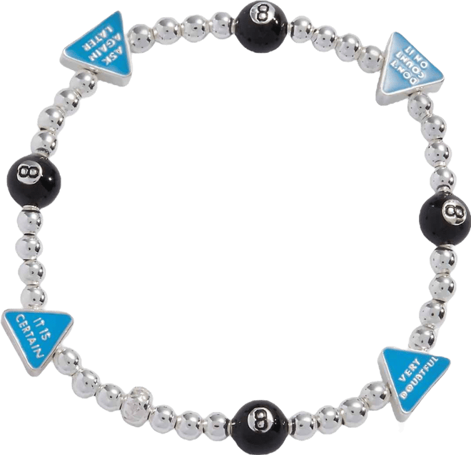 Magic 8 Ball Stretch Bracelet