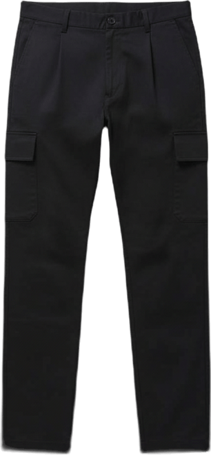 Men's Regular-Fit Cotton Cargo Pants