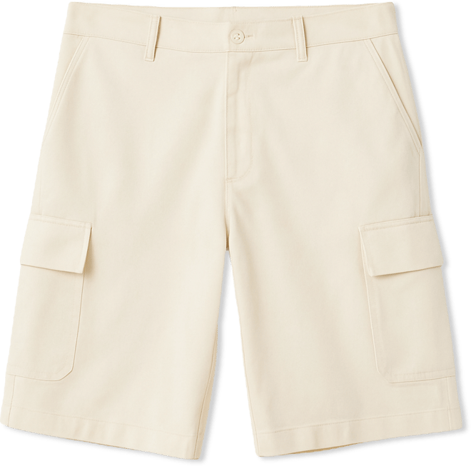 Men's Cotton Lyocell Cargo 10.75" Bermuda Shorts