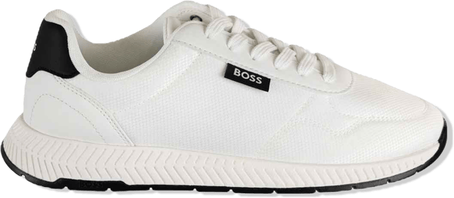 Boss Men's Titanium Round Toe Running Shoes