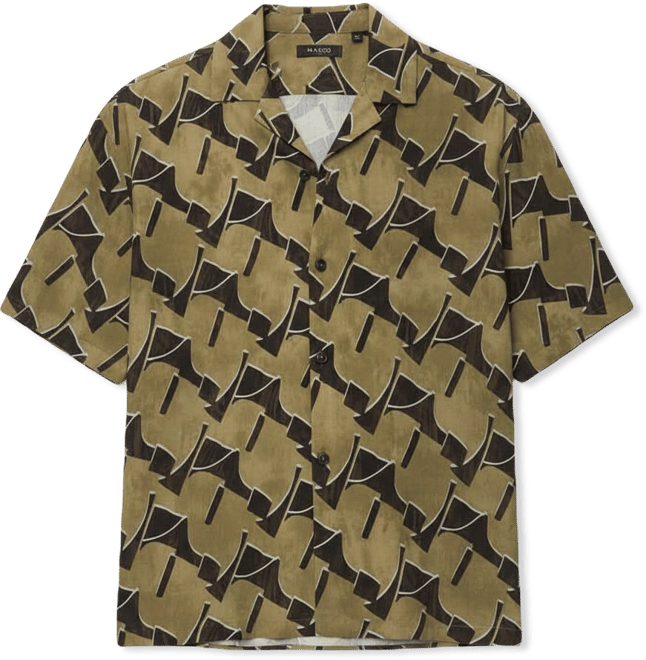 Men's Flowy Printed Shirt
