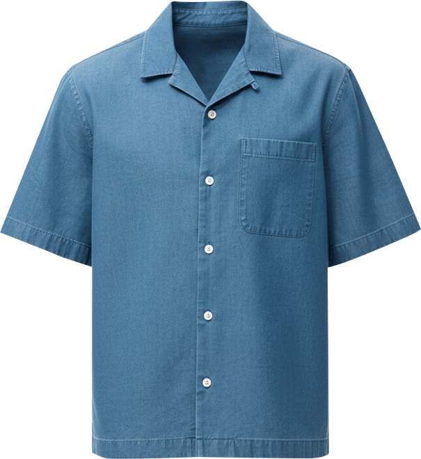 Men's Cotton Denim Shirt