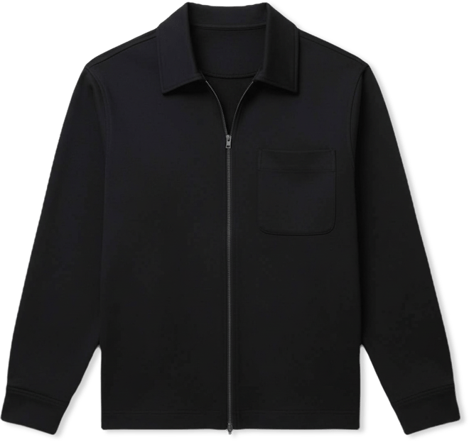 Men's Zip-Up Pocket Sweatshirt