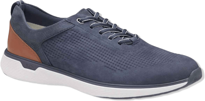 Men's Nubuck Round Toe Sneakers