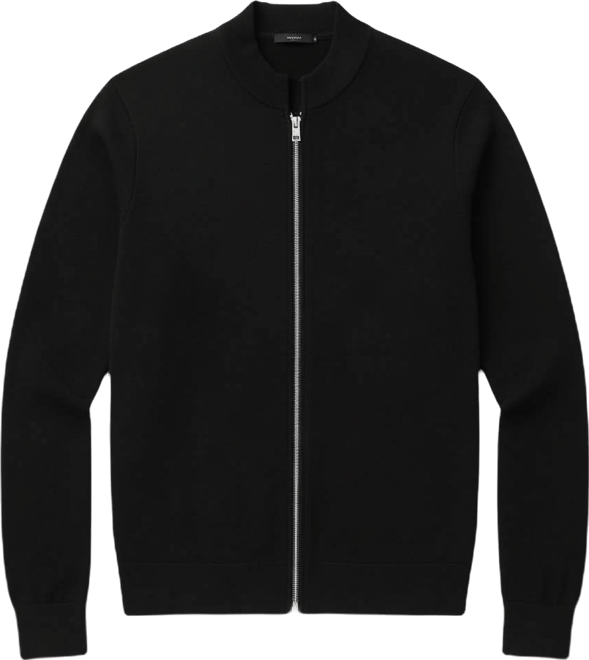 Men's Zipped Knit Cardigan