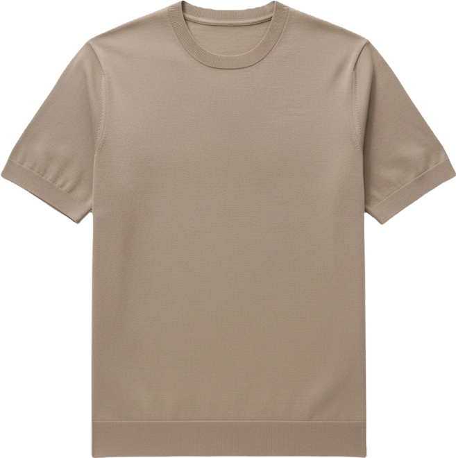 Men's Cotton Fine-Knit T-Shirt