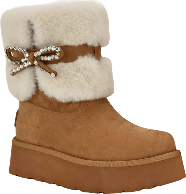 Women's Dowry Rhinestone Bow Winter Boot