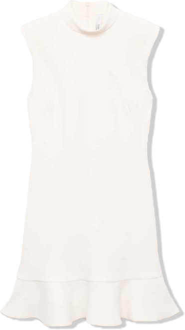 Women's Ruffled High-Neck Dress