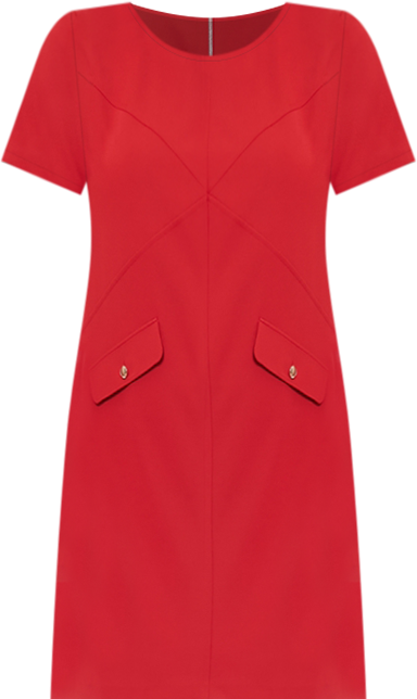 Women's Short-Sleeve Mini Dress