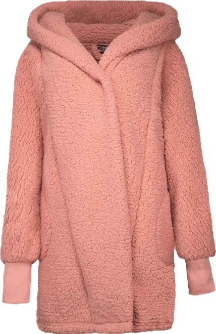 Men's and Women's Pink Wnba Breast Cancer Awareness Oversized Hooded Sweater