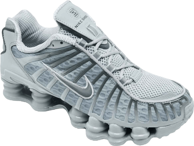 Nike Shox シルバー スニーカー 24cm Nike Big Kids' Shox TL Casual Sneakers from Finish Line - Macy's