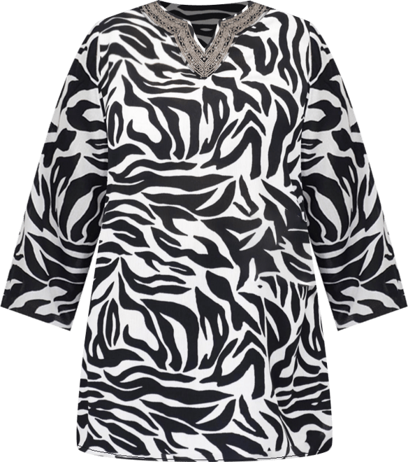 Women's Beaded Embellishment Tunic