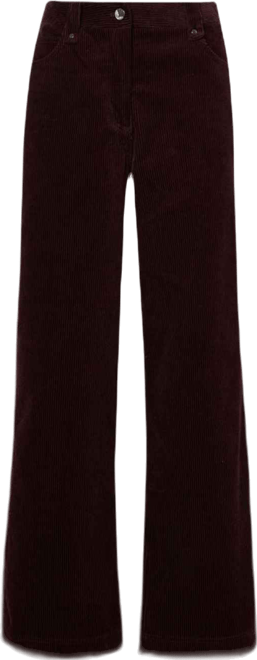 Women's Cord Straight Leg Pants