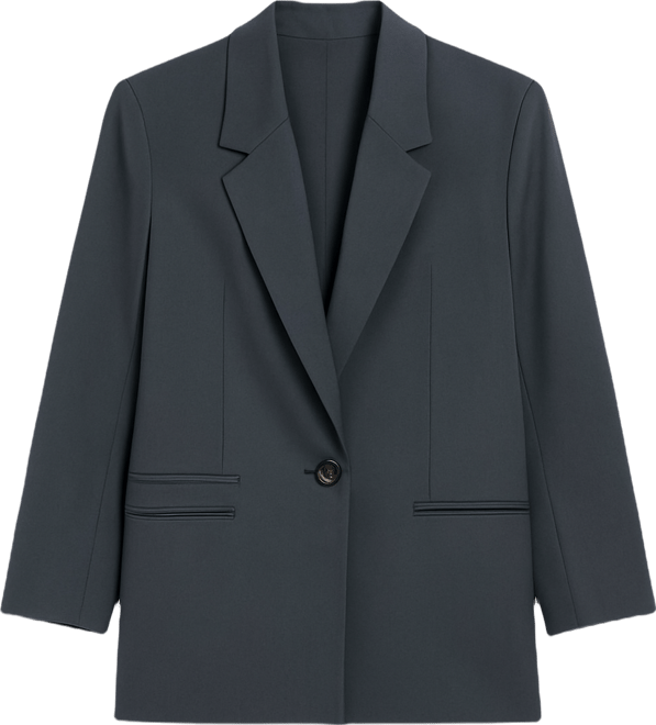 Women's Twill Oversized Blazer