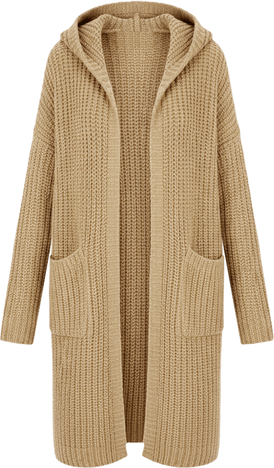 Women's Chelsea Soft Knit Hood Coatigan