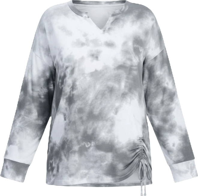 Women's Skylar Tie Dye Hacci Top