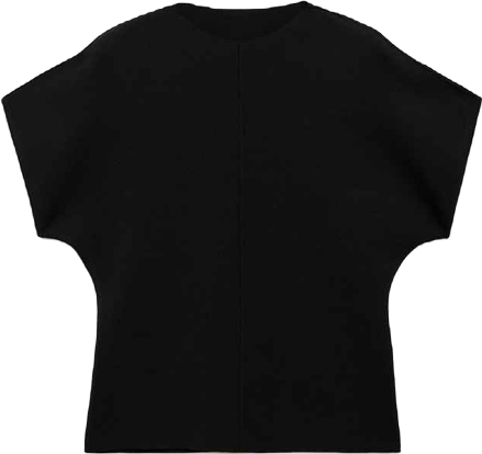 Women's Fine-Knit Fitted Sweater