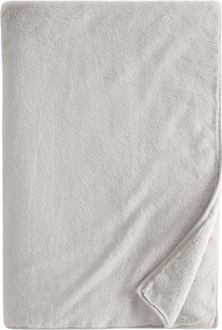 Reversible Faux-Fur Throw, 50" x 70", Macy's Exclusive (A $150.00 Value)