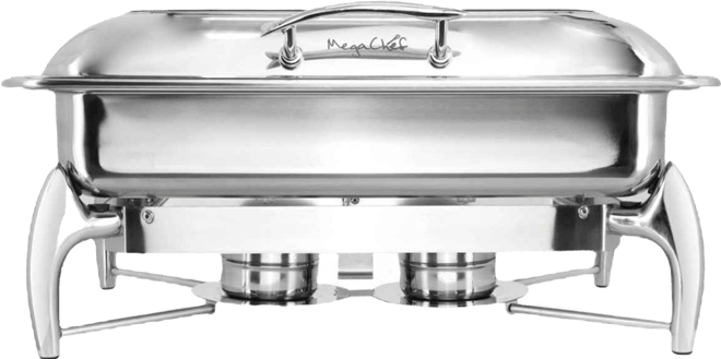 9.5 Quart Stainless Steel Rectangle Professional Chafing Dish/Food Warmer/Buffet Server Serving Trays