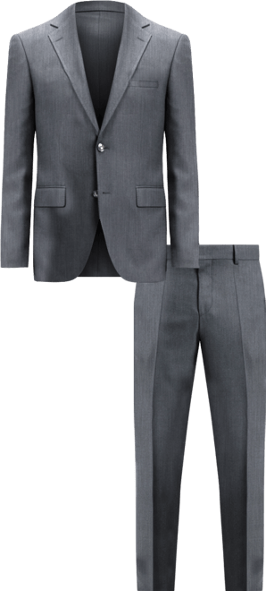 Men's Modern-Fit Vested Nested Suit