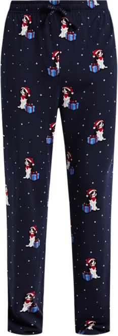 Men's Deluxe Touch Snow Day Print Pajama Pants