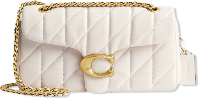 Quilted Tabby Medium Leather Shoulder Bag 26