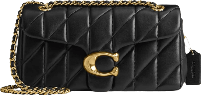 Quilted Tabby Medium Leather Shoulder Bag 26