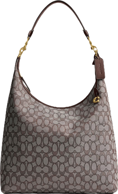 Juliet Large Signature Jacquard Shoulder Bag 38