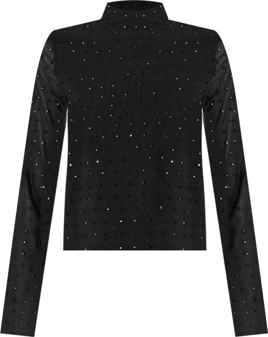 Women's Melvina Mock Neck Long Sleeve Top