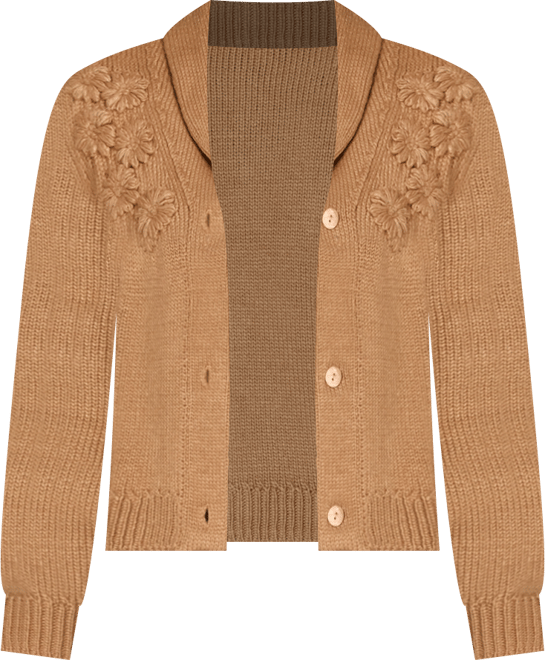 Women's Long Sleeve Shawl Collar Sweater