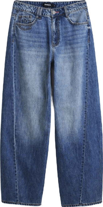 Women's Baggy jeans with seams