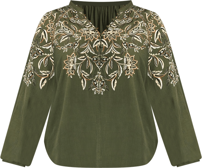 Women's Plus Size Temptation V-Neck Shirt