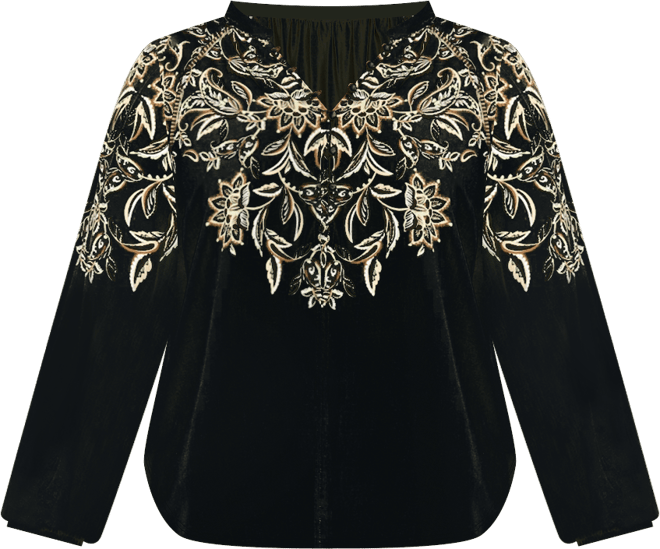 Women's Plus Size Temptation V-Neck Shirt