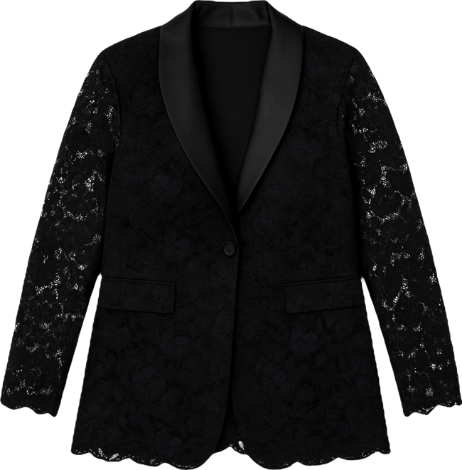 Plus Size - Studio Lace Classic Suit Jacket - Torrid