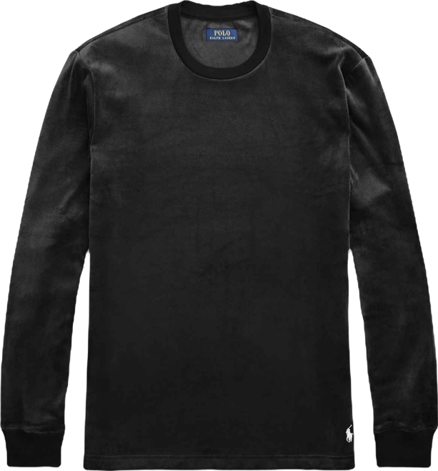 Men's Velour Crewneck Pajama T-Shirt