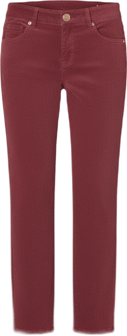 Petite "Ab"solution Corduroy Straight-Leg Jeans