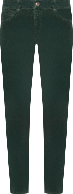 Petite "Ab"solution Corduroy Straight-Leg Jeans