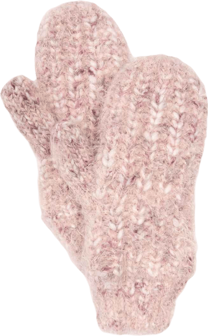 Women's Chunky Space Dye Eyelash Mitten