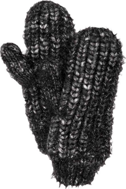 Women's Chunky Space Dye Eyelash Mitten