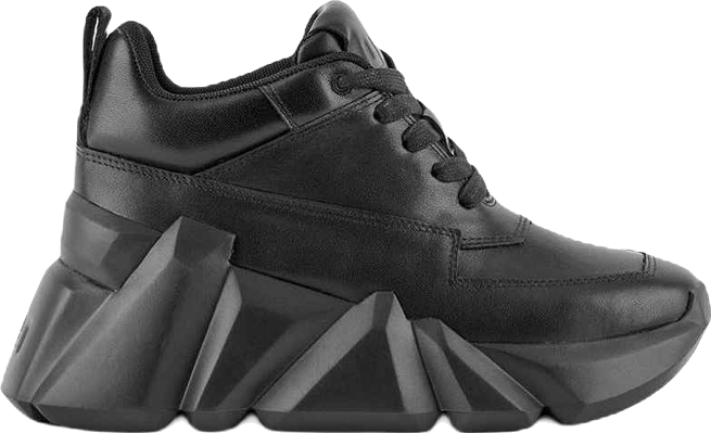 Womens Space Kick Max Nappa And Sheep Leather Upper Sneakers