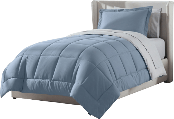 Luxury Soft Reversible 5-Pc. Comforter Set, Twin